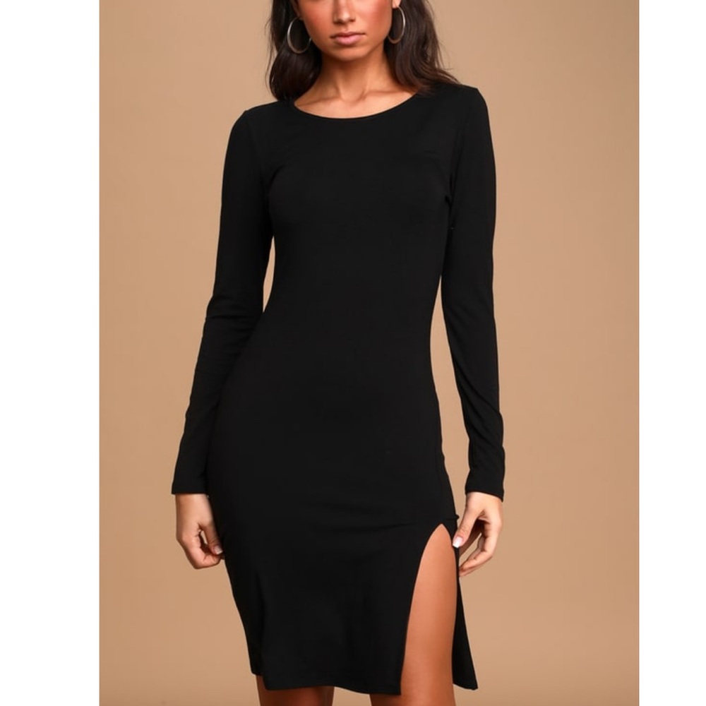 NWT • Lulu’s Long Sleeve Dress